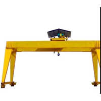 Double Girder Goliath Crane - Stainless Steel, Yellow Finish | 1-year Warranty, Overload Protection, Customized Solutions