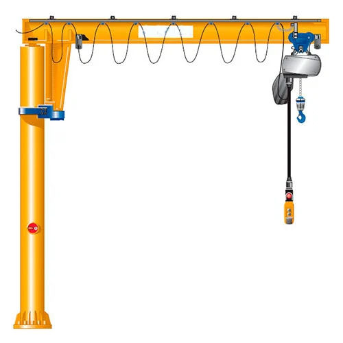 Wall Mounted Jib Crane Application: Construction