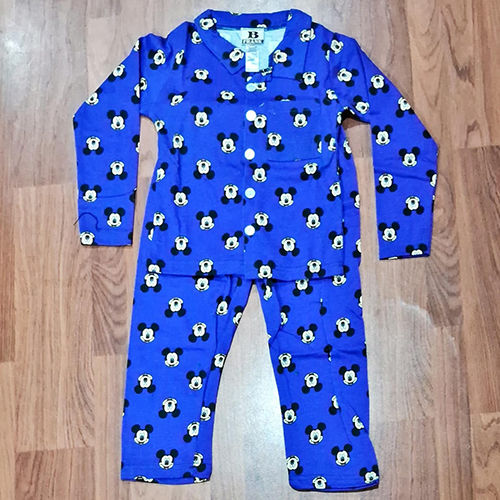 Boys Printed Night Suit Set