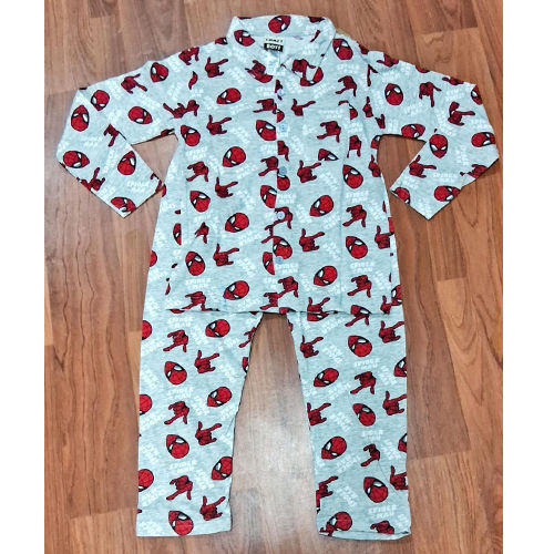 Boys Spiderman Print Night Suit Set