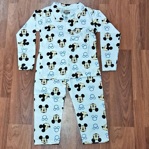 Boys Mickey Print Night Suit Set