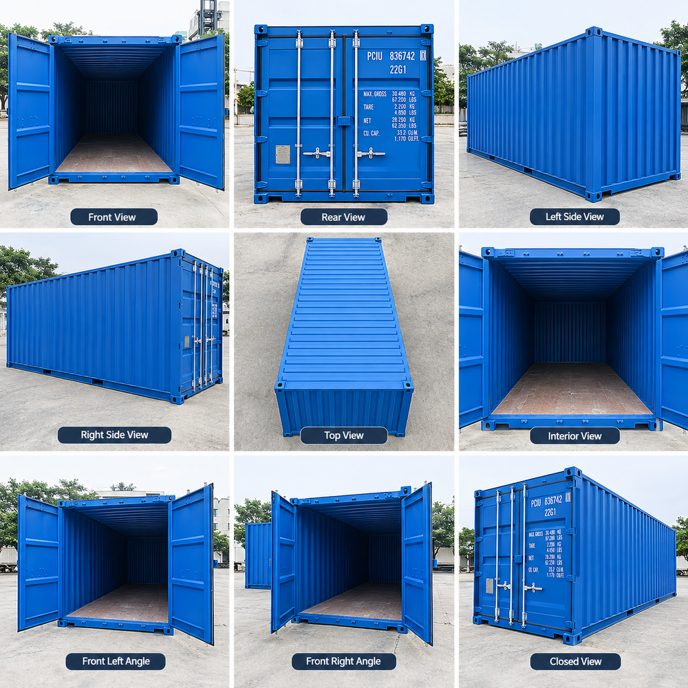 40 Ft Open Top Container - Material: Metal