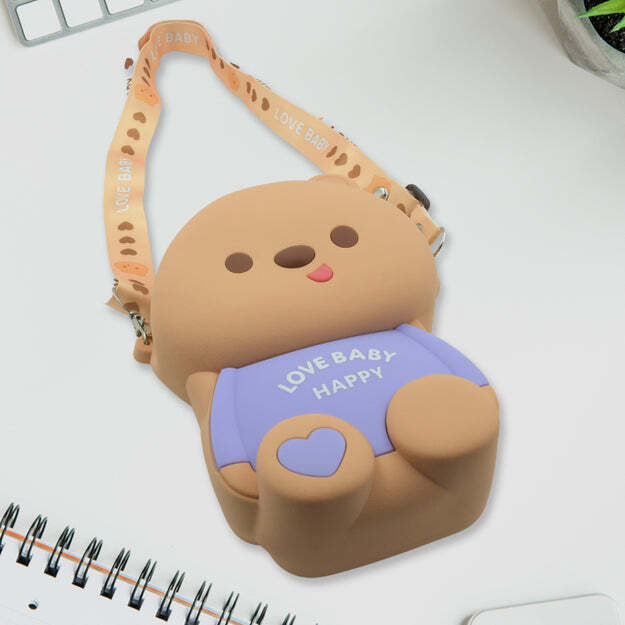 CUTE CARTOON GIRLS BACKPACK SHOULDER BAG  PURSE  PORTABLE  MINI SILICONE HANDBAG GIRLS