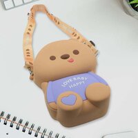 CUTE CARTOON GIRLS BACKPACK SHOULDER BAG  PURSE  PORTABLE  MINI SILICONE HANDBAG GIRLS