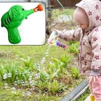 BUBBLE GUN ELEPHANT HAND PRESSING BUBBLE GUN TOY