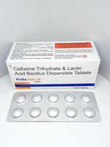 CEFIXIME 200 AND LACTIC ACID BACILLUS  TABLET