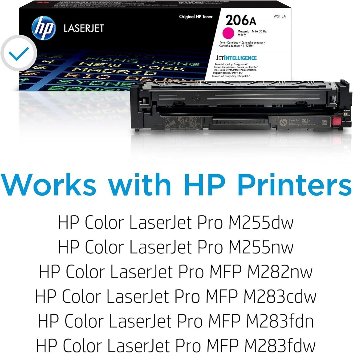 HP 206A Magenta Toner Cartridge