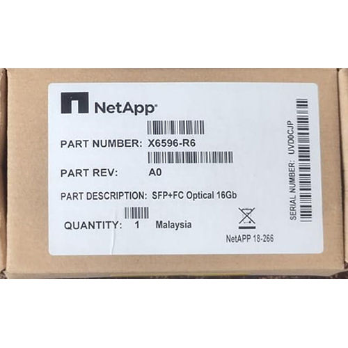 Metal & Plastic X6596-R6 Netapp Network Transceiver