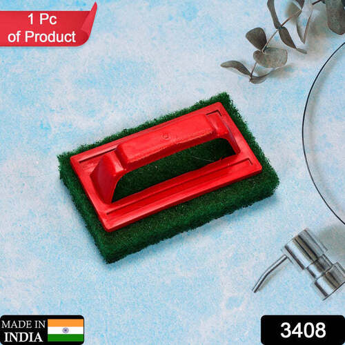 Tile Cleaning Scrubber Brush - Durable Plastic Handle, Ergonomic Design For Effortless Cleaning