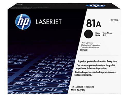 HP 81A Black Toner Cartridge