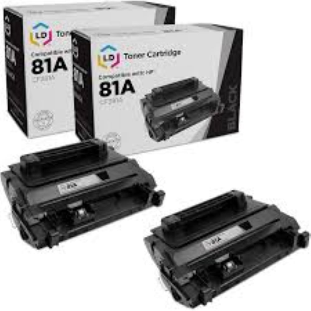 HP 81A Black Toner Cartridge