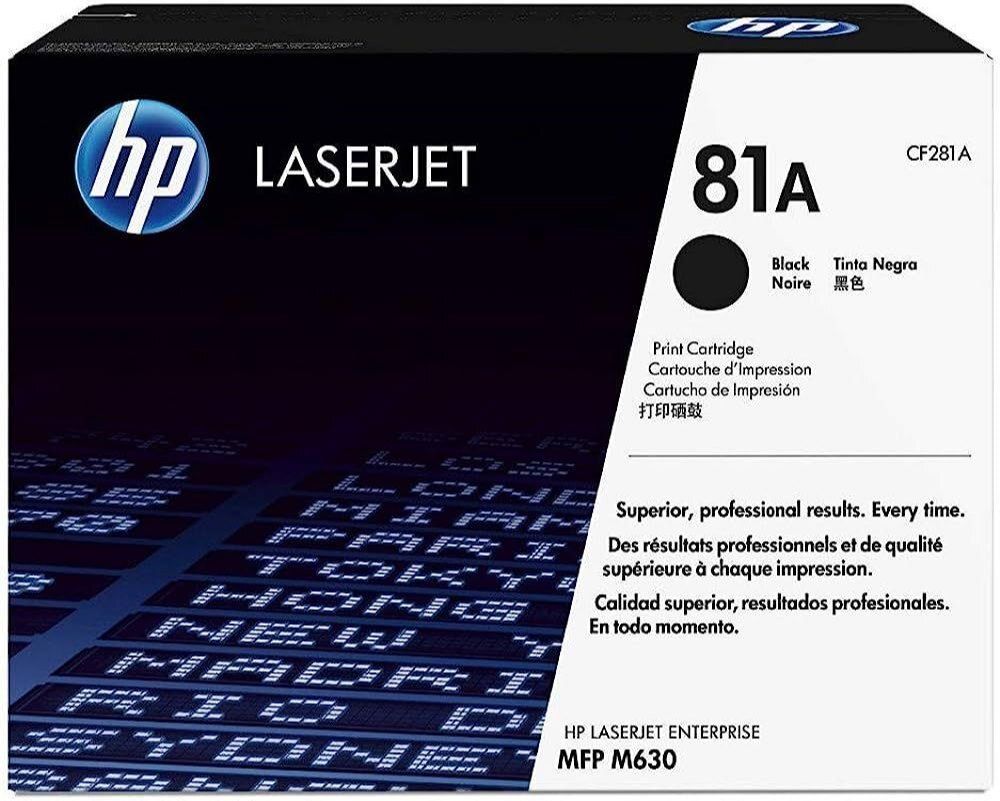 HP 81A Black Toner Cartridge