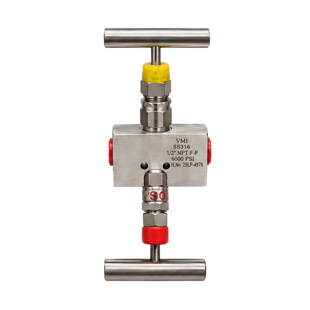 2 Way Manifold Valve - Application: Industrial