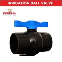Short Handle PVC Solid Seal Ball Valves