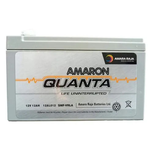 Amaron 12al012 Quanta Smf Battery Battery Capacity: <30ah Ampere-hour (Ah)