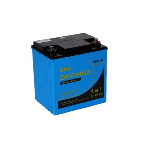 HBL 12V 26Ah Optimuz SMF Battery