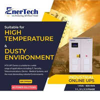 Enertech Industrial Online Ups System - Color: White