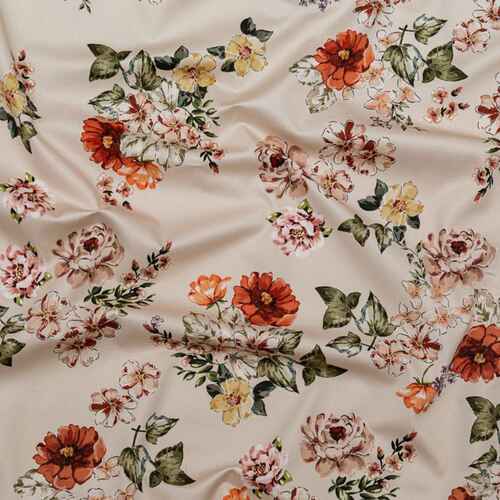 Digital printed Linen Fabrics