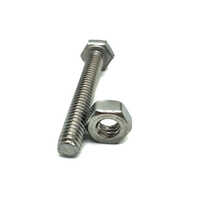Monel Fasteners - Silver Monel Alloy, Rust-Resistant Design for Enhanced Durability