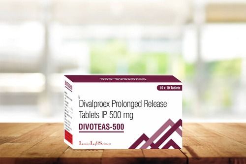 Divalproex Sodium 500 Mg Tablet Recommended For: As Directed By Physician