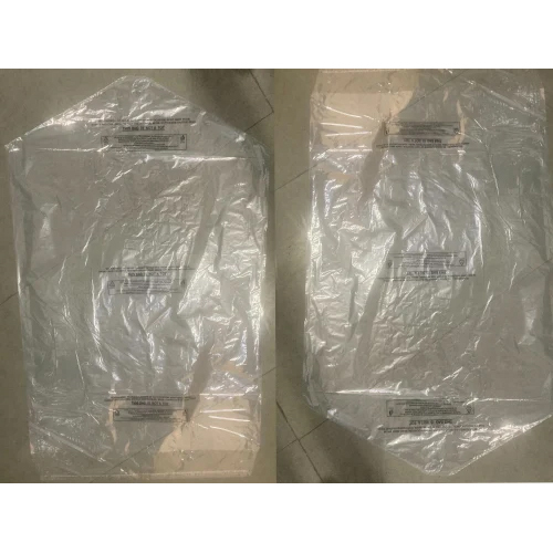 Ld Printed Hanger Poly Bag - Color: Transparent