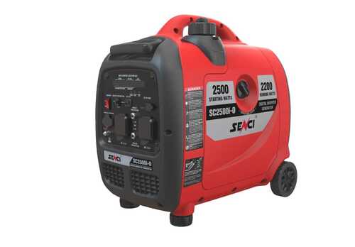 SENCI SILENT INVERTER GENERATOR 2500i - L