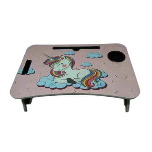 Unicorn Printed Foldable Laptop Table