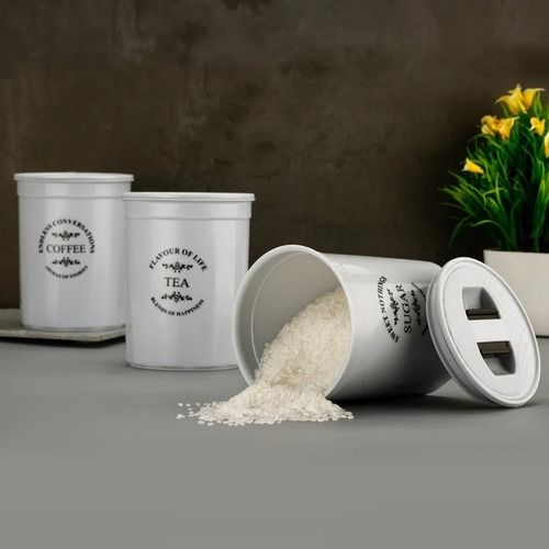 TEA SUGAR CONTAINER  3PC 5766