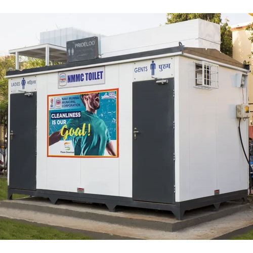 Galvanized Steel Prefabricated Automated Toilets