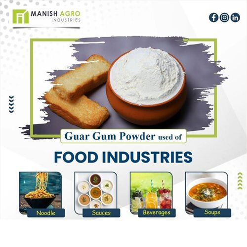 Manish Gum Food Grade Guar Gum Powder