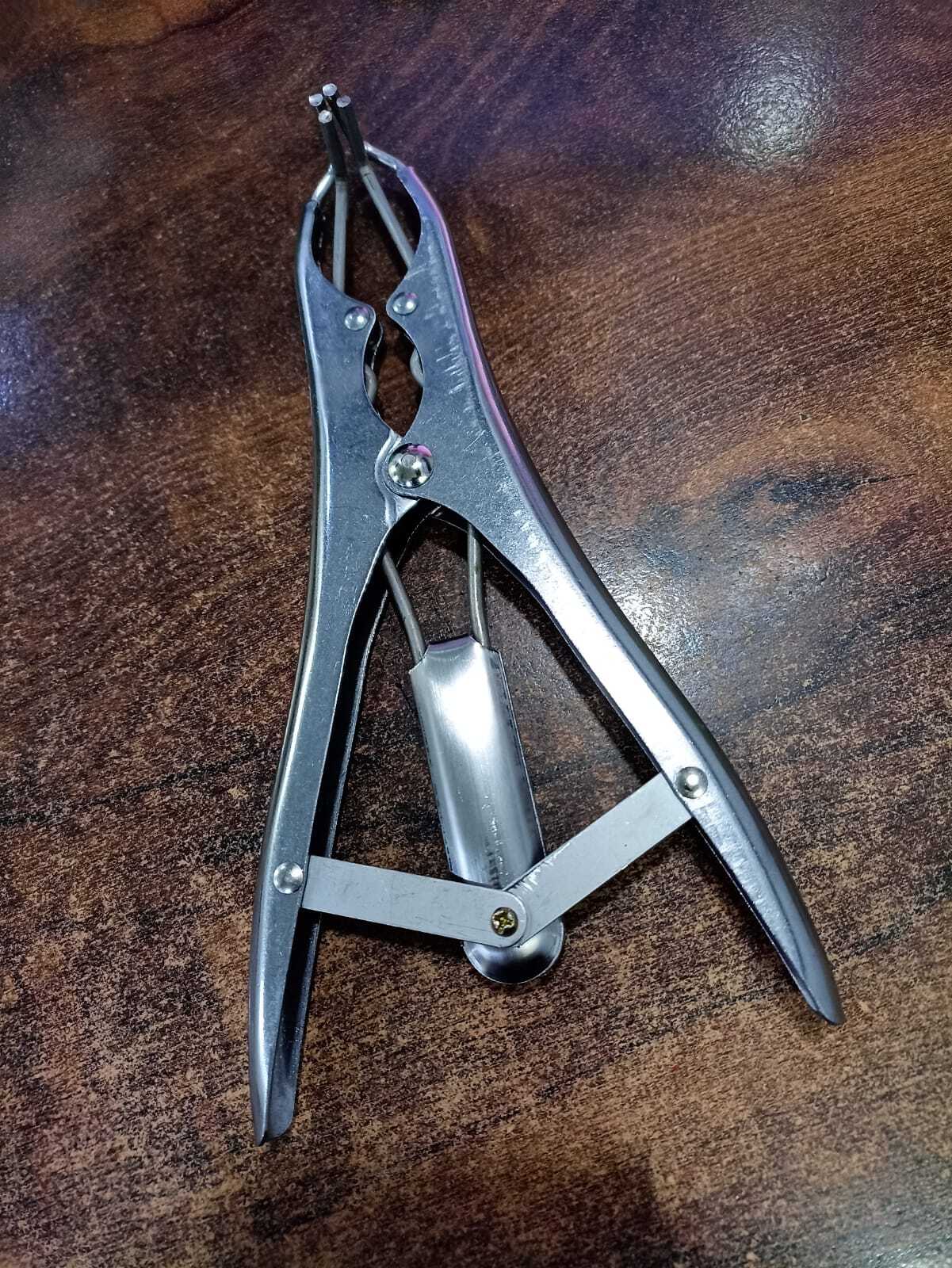 RING CASTRATOR WITH 100 RINGS ( SS )