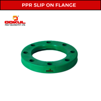 Ppr Slip On Flange - Color: Green