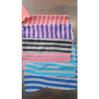 Hosiery Cloth For T-shirt - Color: Multicolor (red Purple Black Grey Blue)