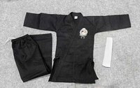 Black Karate Uniform - Age Group: Adult