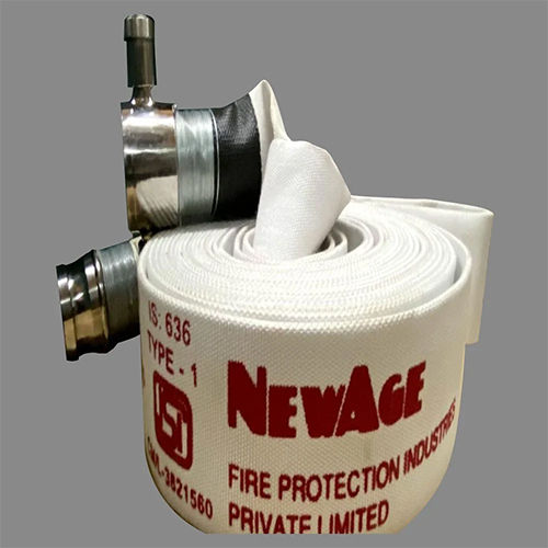 White Newage Cp Fire Hose Pipe