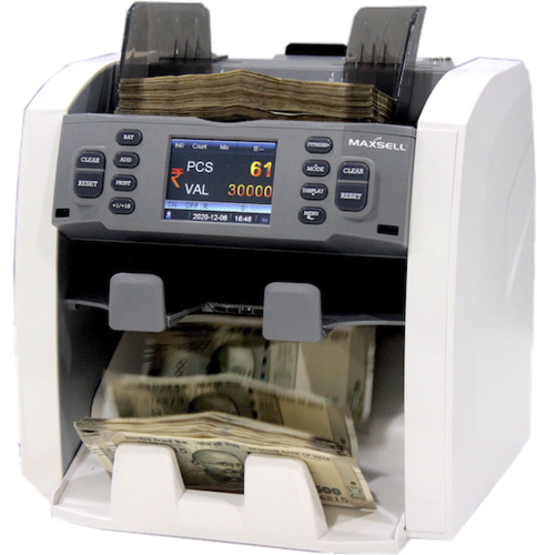 Maxsell Fully Automatic Matrix 8122 Vd Note Sorting Machine - Color: \