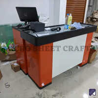L Indian Type Cash Counter