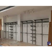 Micro Sheet Store Garment Display Stand - Color: Grey