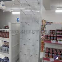 Ms Peg Hook Rack - Color: White