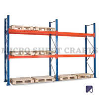 Pallet Stacking Rack - Color: Red