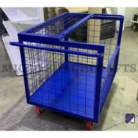 Industrial Trolley - Blue, New | Industrial Equipment For Heavy-duty Material Handling & Transport Solutions