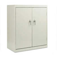 Metal Storage Cabinet - Color: White