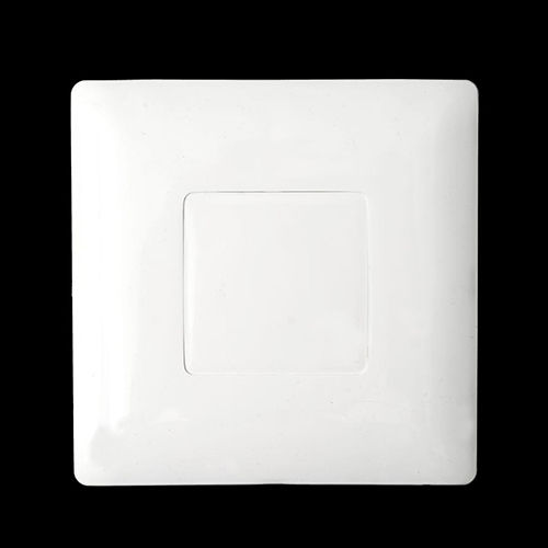 White PVC Square Plate