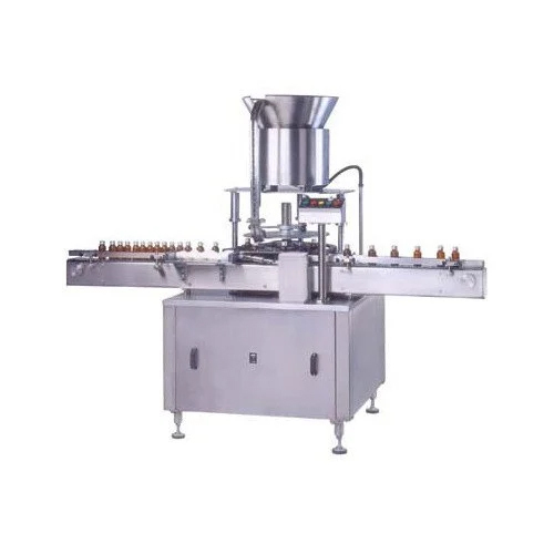 Adhesive Filling And Capping Machine