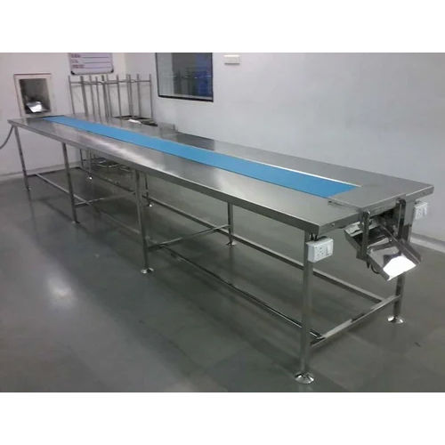 Silver Automatic Packing Conveyor