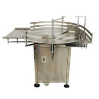 Silver 30 Inch Turn Table Machine