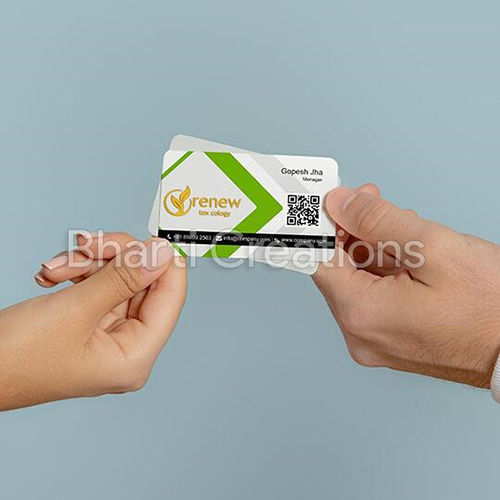 PVC Foiling Visiting Card