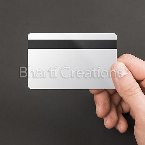 White Pvc Magnetic Stripe Card