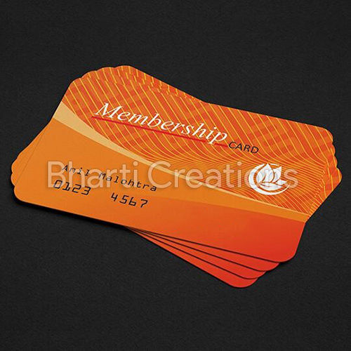 Multicolor Printed Pvc Membership Card