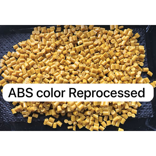 Yellow Abs Color Reprocessed Granules